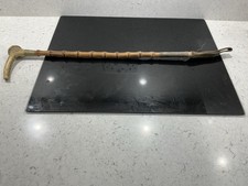 Antico manico in osso di corna