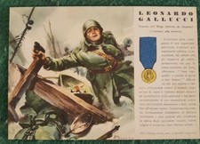 Cartolina Medaglia Oro Valore