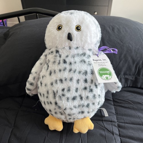 Peluche hugaroo gufo - bianco, e