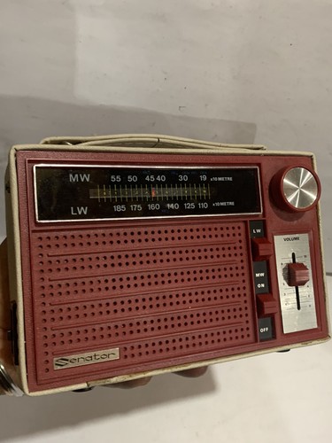 Vintage senator radio brown - radio, in