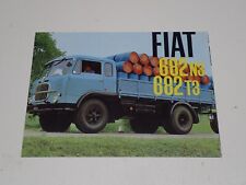 FIAT 682 N3 - 682 T3 AUTOCARRI DEPLIANT BROCHURE PROSPEKT  (X1-22)