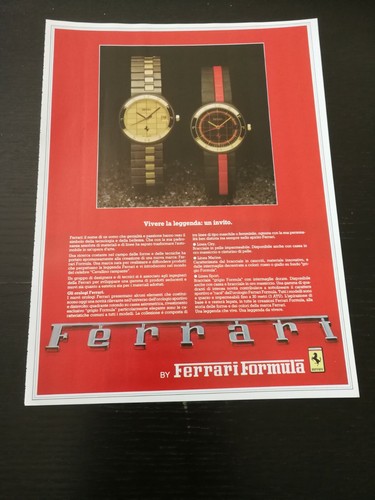 1984 ferrari orologio polso - 1984,