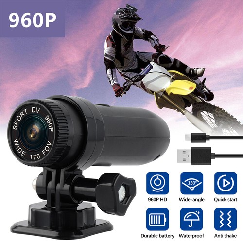 Telecamera casco moto bici