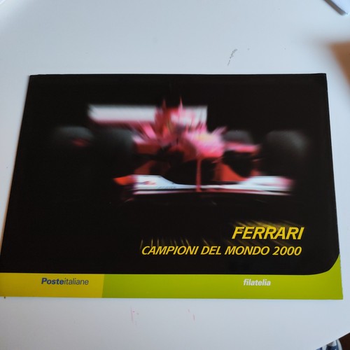 Folder poste italiane ferrari - folder, "ferrari
