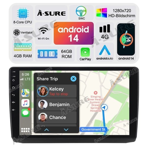 Autoradio android 14 - 10.1",