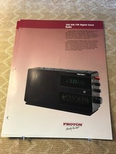 RADIO OROLOGIO DIGITALE PROTON