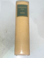 GIAMBATTISTA VICO - OPERE - RICCIARDI, 1953