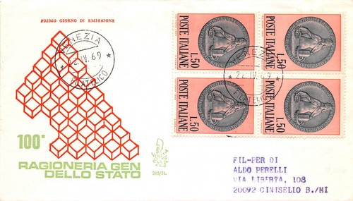 Fdc venetia italia - -,