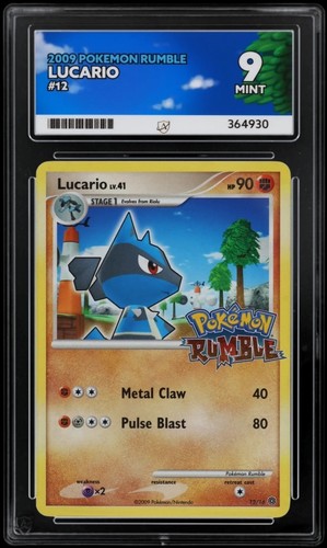2009 pokemon rumble - pokemon, lucario