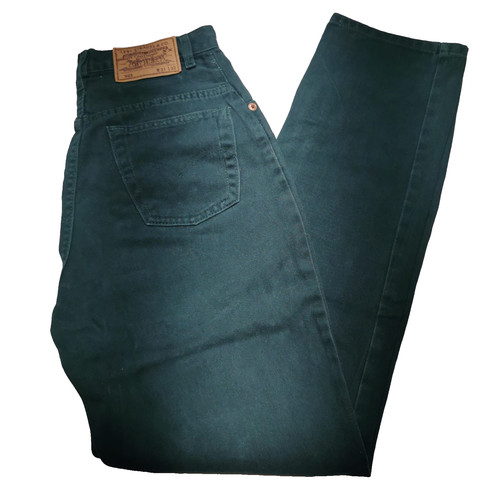 Jeans vintage levis 501 - vintage, verde