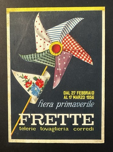 Cartolina pubblicitaria frete - cartolina,