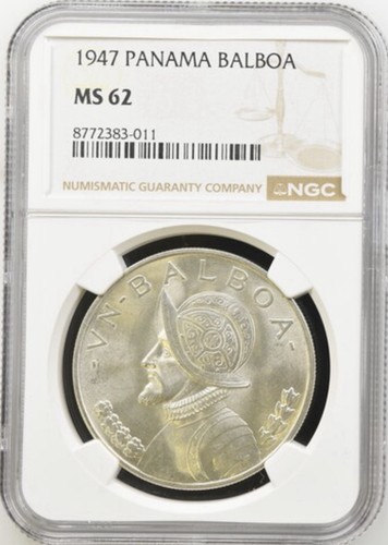 Panama 1947 balboa ngc - ar,