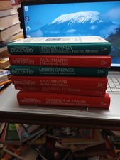Grande biblioteca discovery  divulgazione scientifica Mondadori deagostini 6 Vol