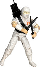 G.I. Joe ARAH  Vintage STORM SHADOW (Hasbro 1984 - REFURBISHED - Cobra Decal)