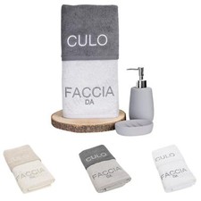 Asciugamani Ricamati da bagno