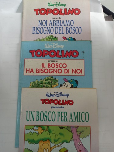 Disney topolino 3 allegati - -,