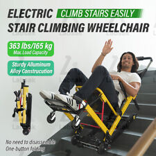 Sollevascale Portatile per Anziani Arrampicata Pieghevole Sedia a Rotelle Sollevascale
