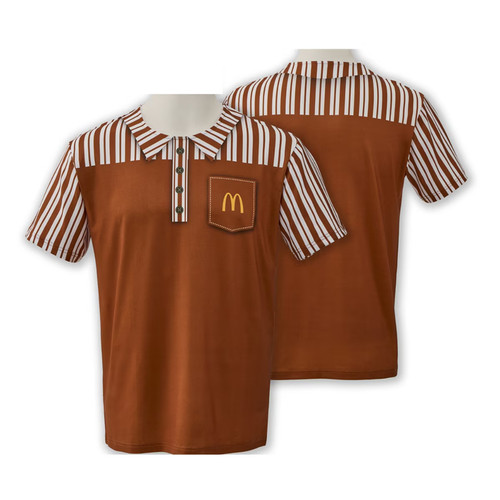 Shirt uniforme mcdonald s - t-shirt,