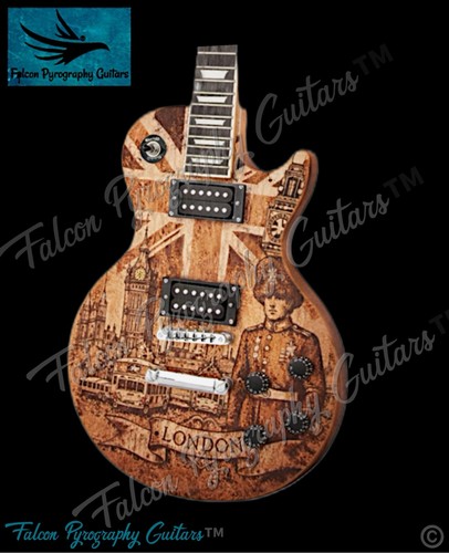 Chitarra elettrica fatta - , a