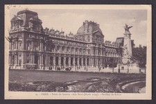 FRANCIA, Cartolina RPPC, Parigi, Palais du Louvre, Ala Nord, Pavillon de Rohan