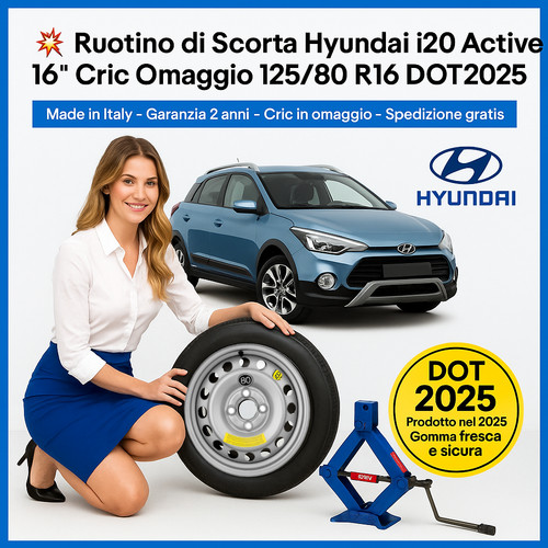 Ruotino scorta hyundai - 💥, di