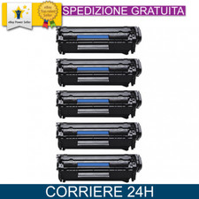 5 TONER Q2612A 12A PER HP LASERJET 1010 1012 1015 1018 1020 1022 1022N 3000 3015