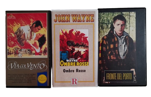 Lotto film classici vhs - lotto,