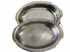 Vassoi da Portata in Acciaio Inox - Dimensioni 39-35cm