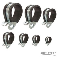 Fascette stringitubo con Gomma DIN 3016 RSGU 6 - 50 mm