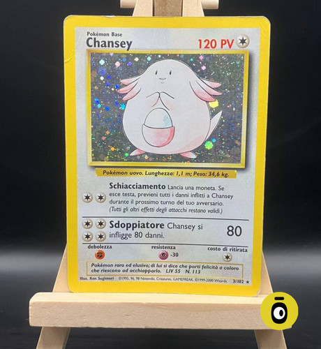 Pokemon chansey holo rare - pokemon,