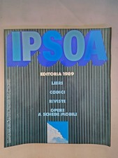 IPSOA Editoria 1989 - Catalogo