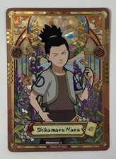 Shikamaru Nara Special Rare NREA01-SP-002L5, Kayou: Carte Naruto (Inglese)