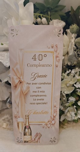 Segnaposto compleanno adulti