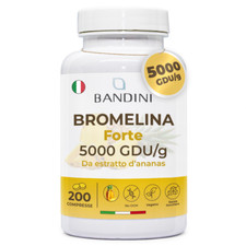 Bandini® Bromelina 200 Compresse  5000 GDU/g | Forte Drenante gastroresistente