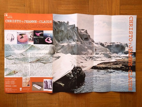 Christo jeanne claude poster - claude,