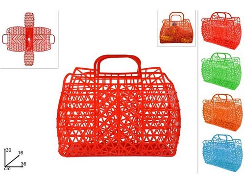 Borsa plastica richiudibile - plastica,