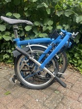 Bicicletta pieghevole Brompton S6L blu artico colore fuori produzione consegna in tutto il mondo 🌎