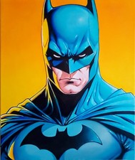 Batman DC Comics - acrilico su