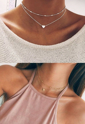 Collana cuore donna - donna, girocollo