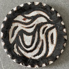 PIATTO CERAMICA SMALTATA