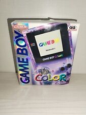 Console Game Boy Color GIG PRIMA STAMPA (1st Edition) Viola Trasparente, PAL ITA