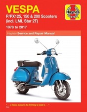 1978 - 2017 Vespa P/PX125, 150