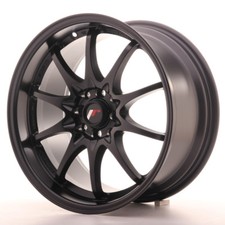 Un Cerchio in Lega Japan Racing JR5 17" x 8.5" ET35 4 x 100 / 114.3 Nero Opaco
