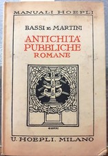ANTICHITA' PUBBLICHE ROMANE.,