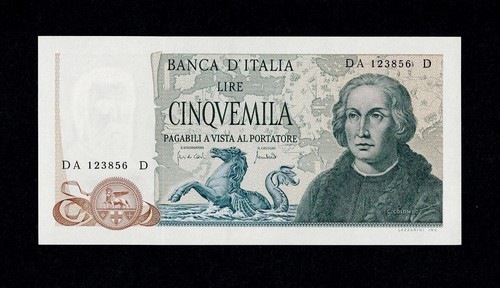 Italia banca 5000 - italia, d'italia