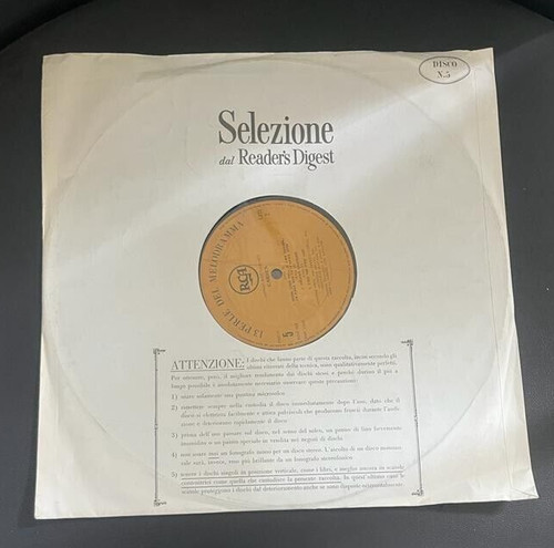 Disco vinile selezione dal - vinile,