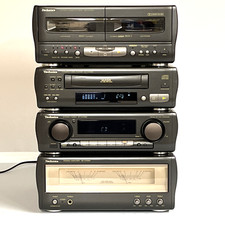 Technics CA-1060 Impianto stereo hi-fi stack VU METER Made in Japan revisionato