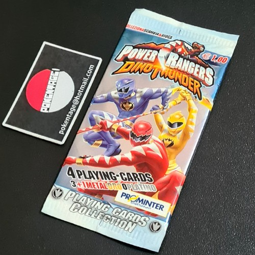 Bustina power rangers dino - rangers,