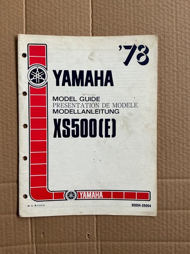 Originale yamaha xs500 - originale,