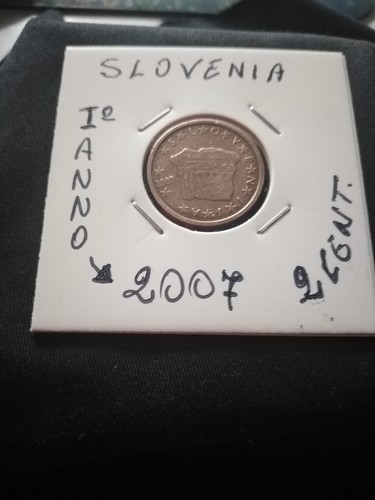Slovenia moneta cent - 2, cent/euro